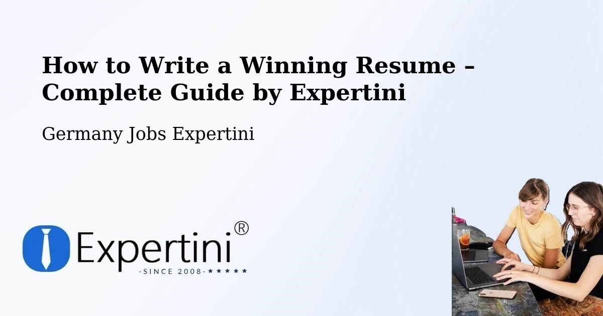 Resume Writing Guide for Job Seekers – Harburg - Harburg, Germany Jobs Expertini
